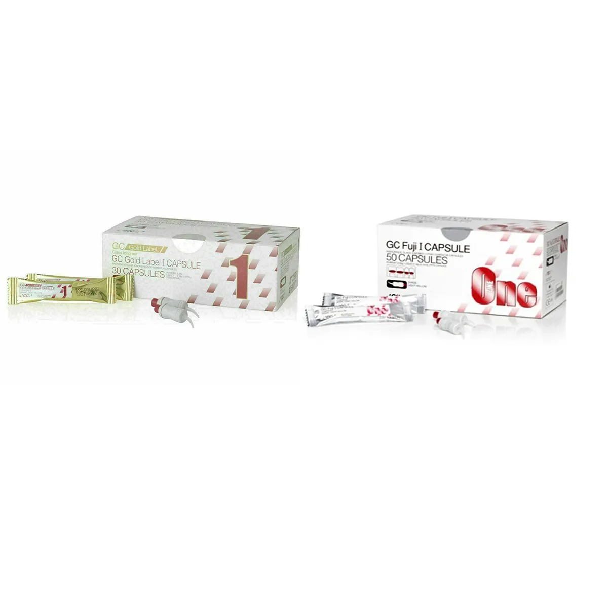 Buy Now GC Fuji 1 Luting Cement Capsules Online - Dentalkart.com