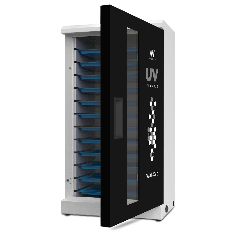 Waldent Wal-Cab UV Chamber 12 Trays - Walnut Brown