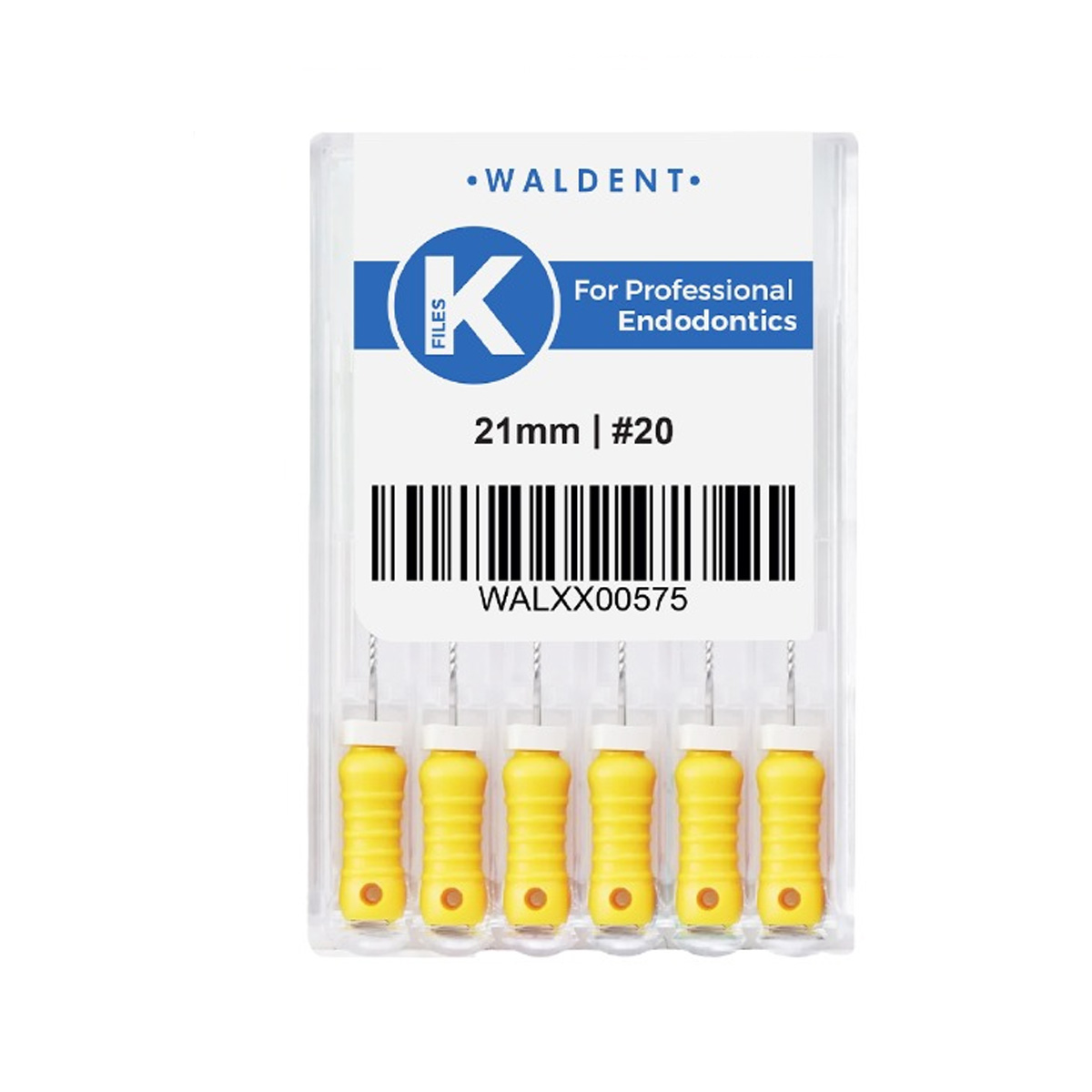 Waldent Professional K-File 21mm # 20