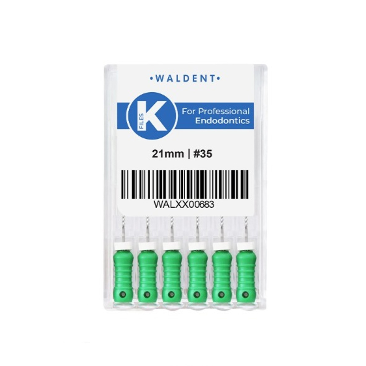 Waldent Professional K-File 21mm # 35