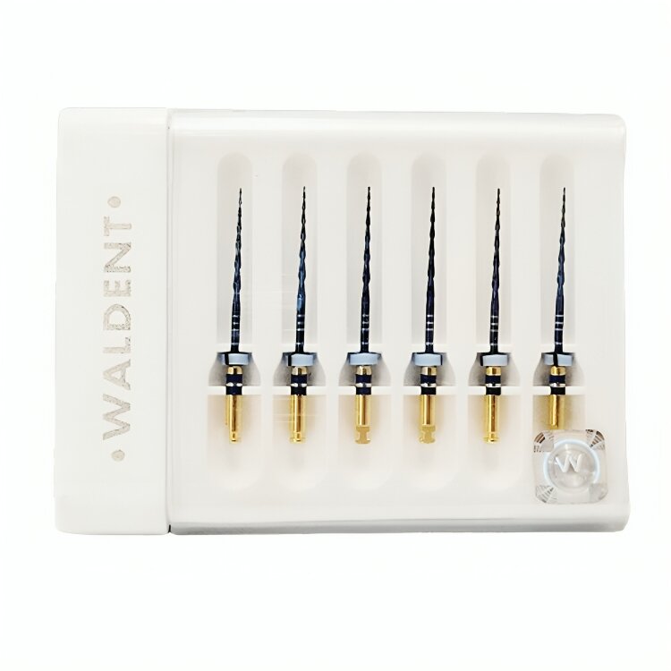 Waldent Wal-flex S-Blue Rotary Files 25mm - 30/6%