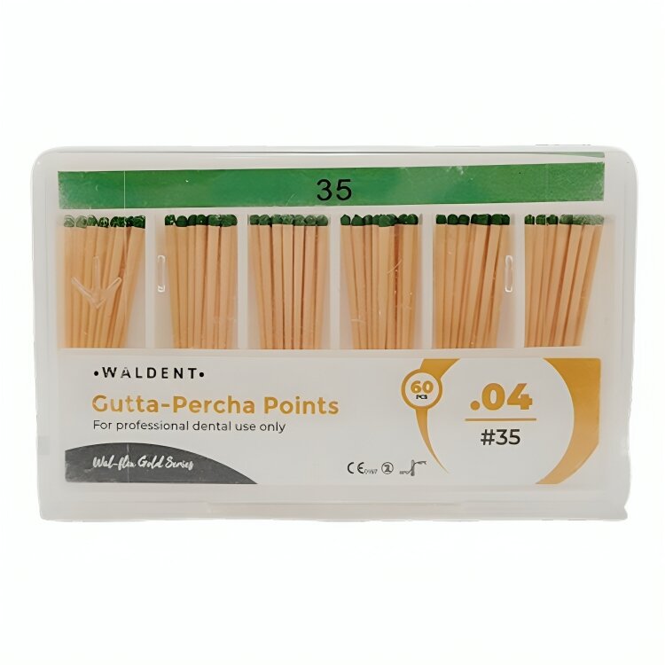 Waldent Gutta Percha Points 4% #35