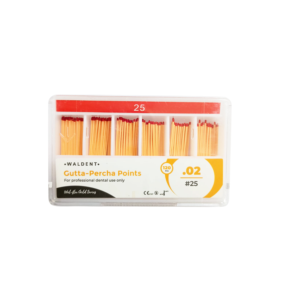Waldent Gutta Percha Points 2% #25