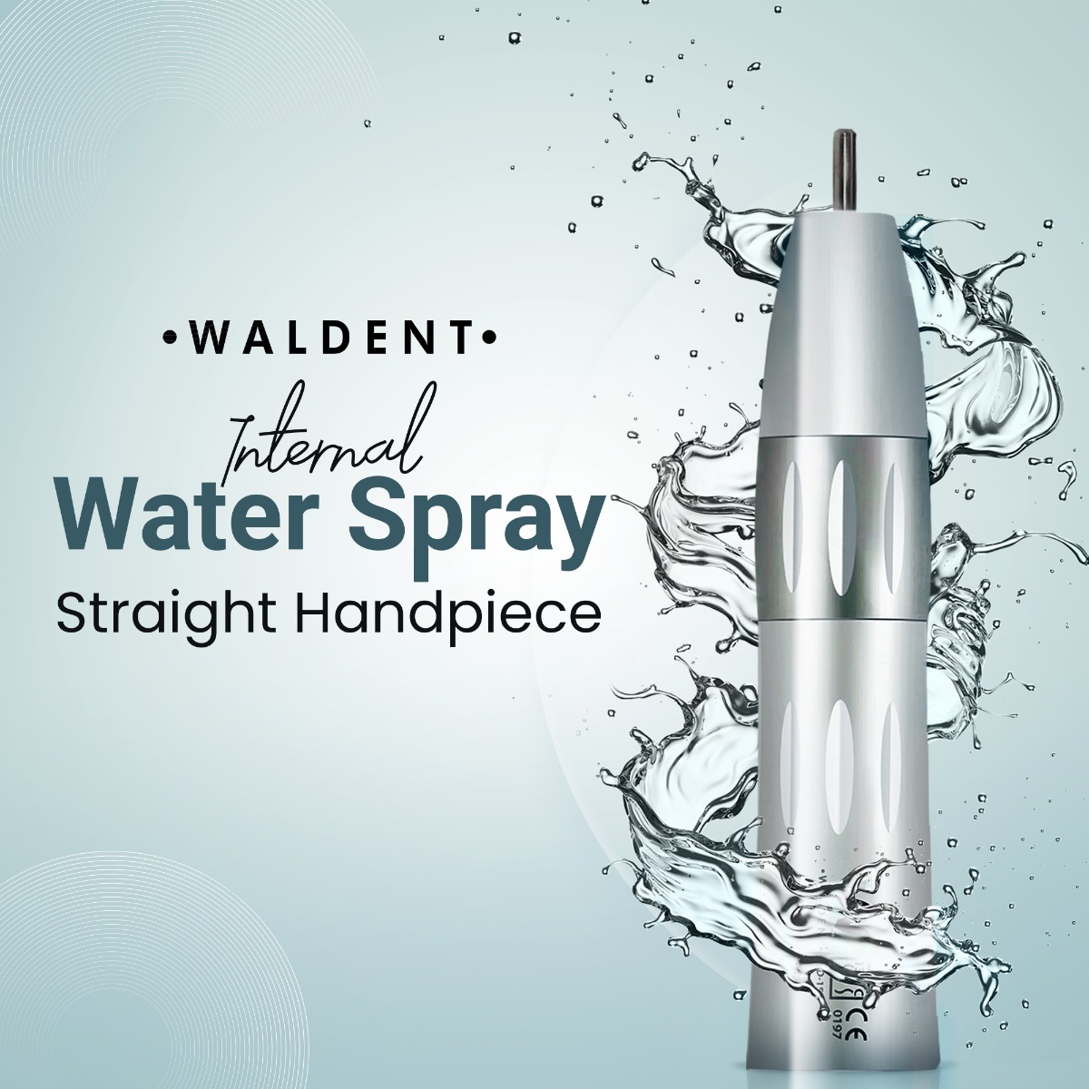 Waldent Internal Water Spray Straight Handpiece (W-156)	