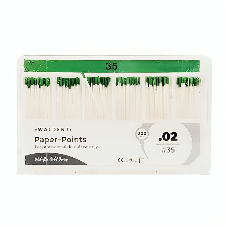 Waldent Paper Points 2%