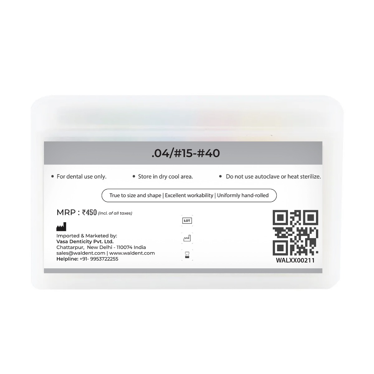 Waldent Paper Points 4%