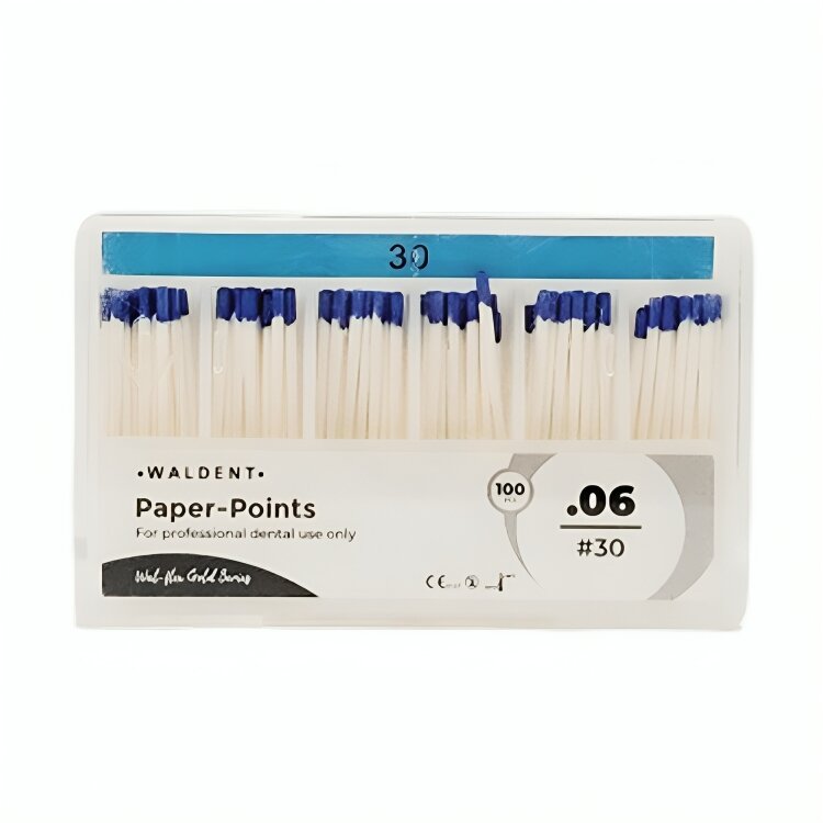 Waldent Paper Points 6% #30