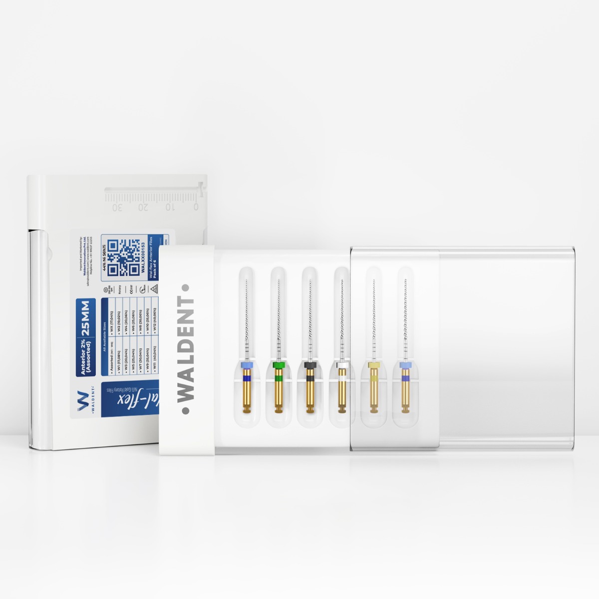 Waldent Walflex Anterior Rotary Files 2%