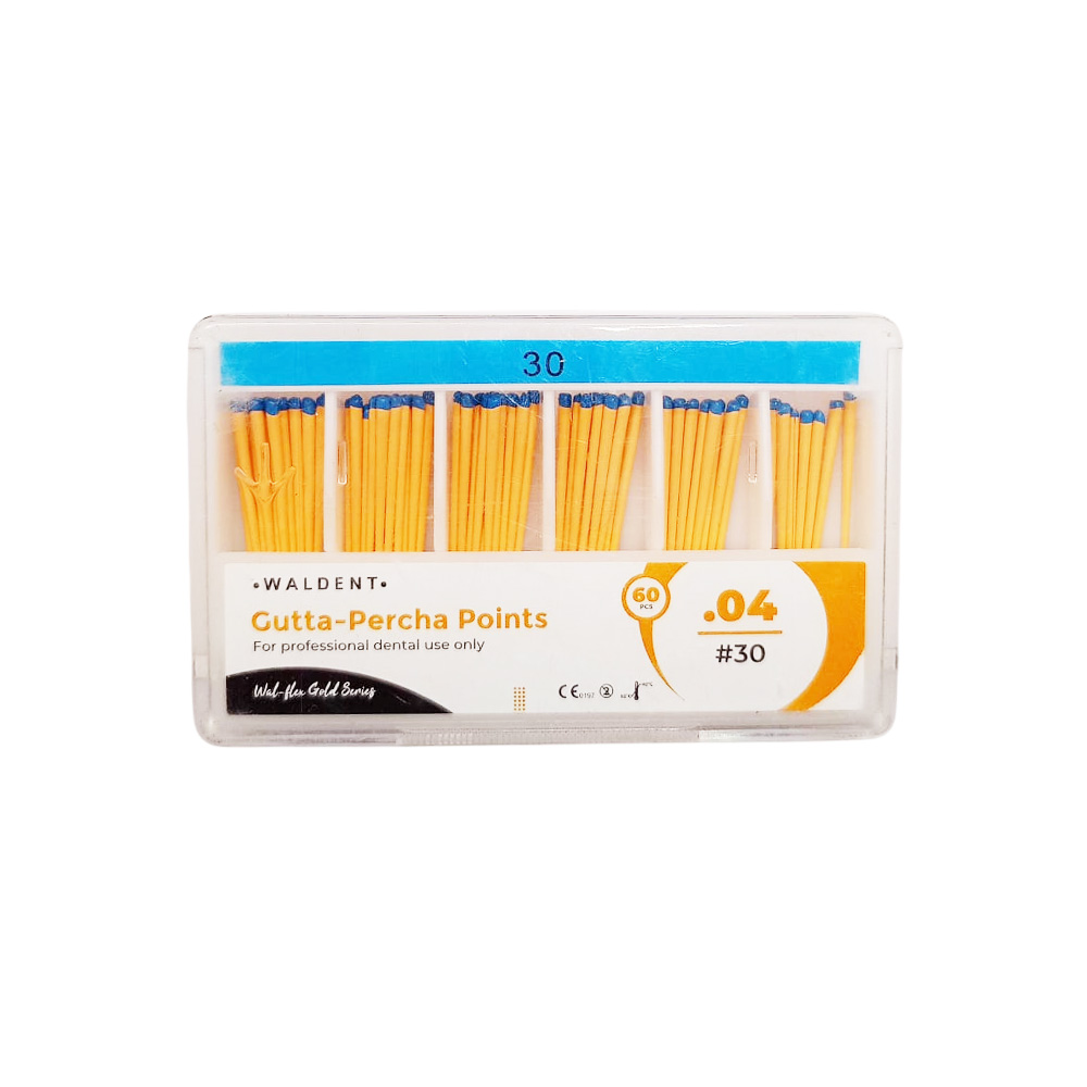 Waldent Gutta Percha Points 4% #30