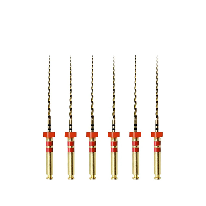 Waldent Wal-flex Gold Rotary Files 21mm