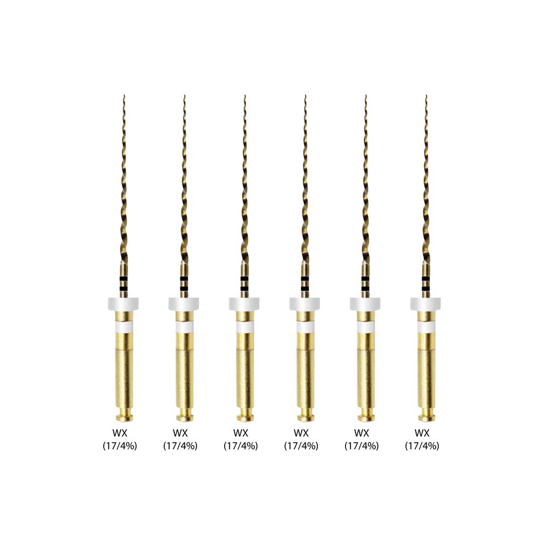 Waldent Wal-flex Gold Rotary Files 21mm