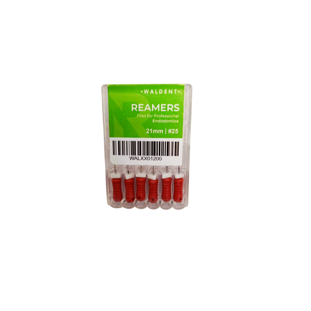 Waldent Reamers 21mm # 25 (Pack of 6)