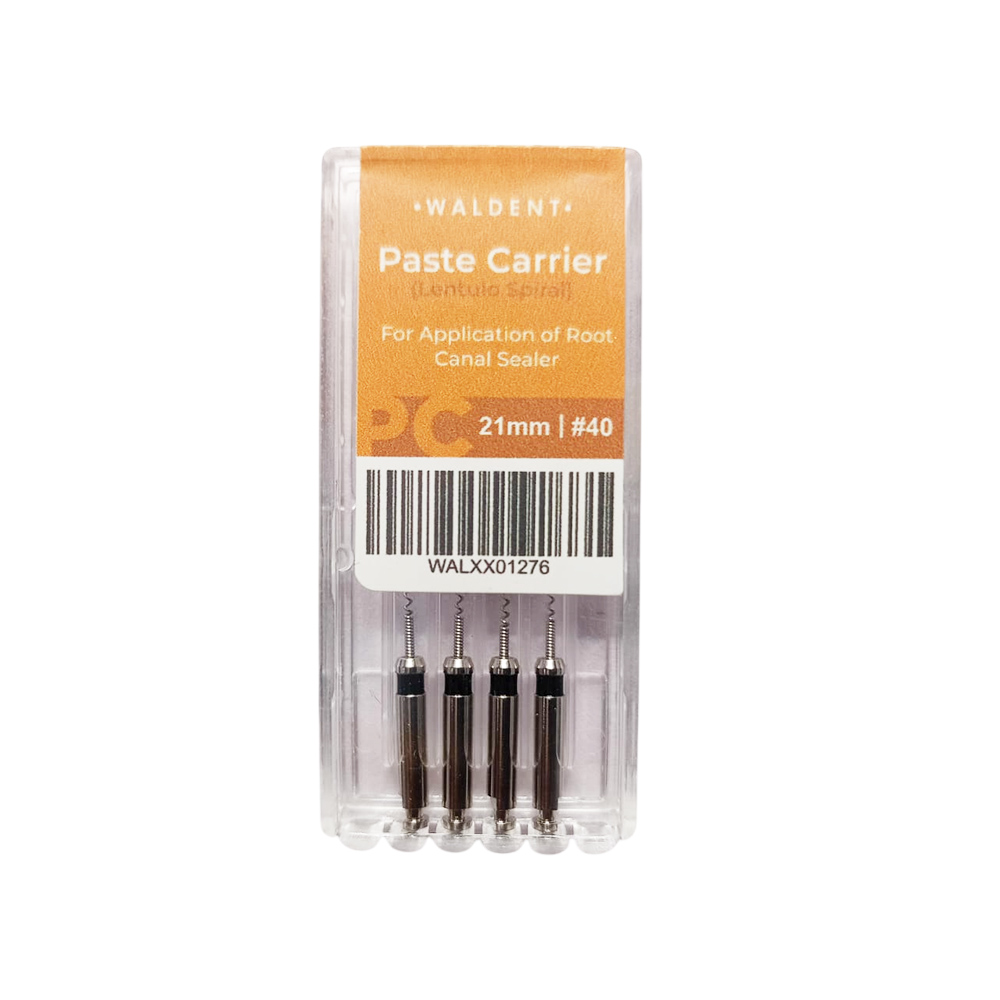 Waldent Paste Carrier (Lentulo Spiral) 21mm #40 (Pack of 4)