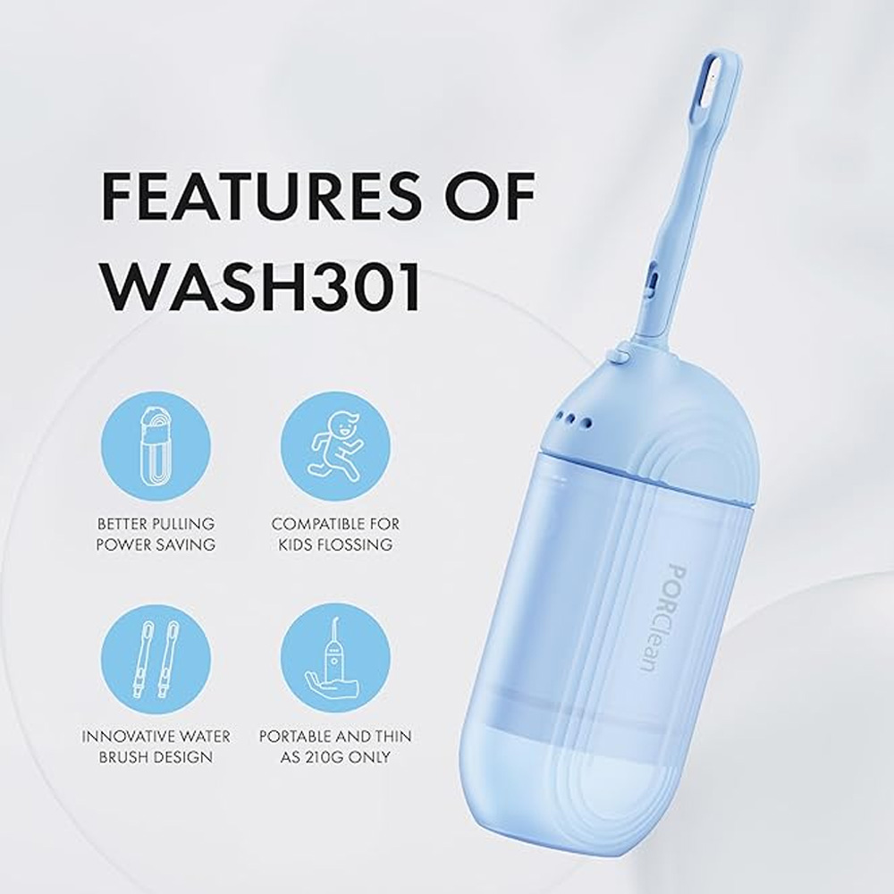 PORClean WASH 301 PRO Water Flosser