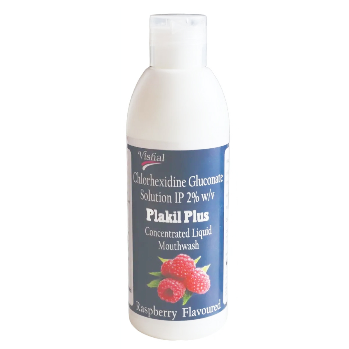 Vishal Dentocare Plakil Plus M/W - 200ml (Raspberry)