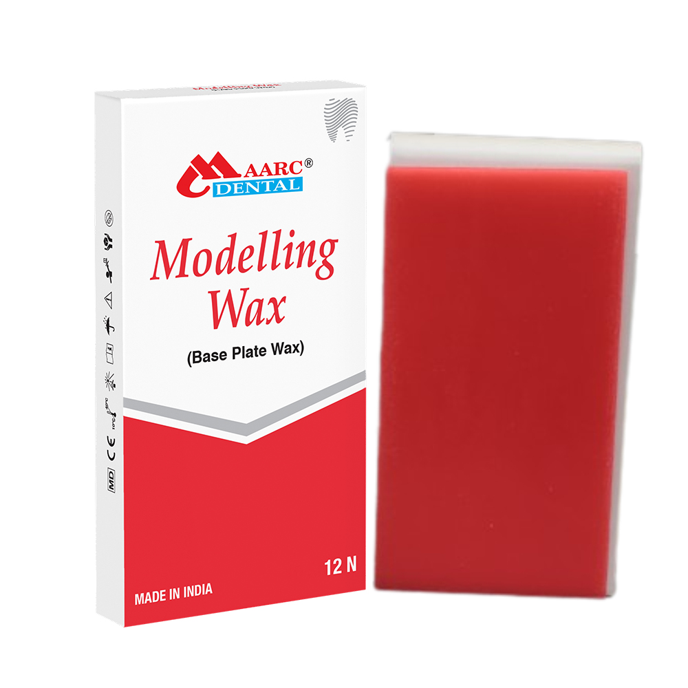 Maarc Modelling Wax Regular Red - 12 Sheets     