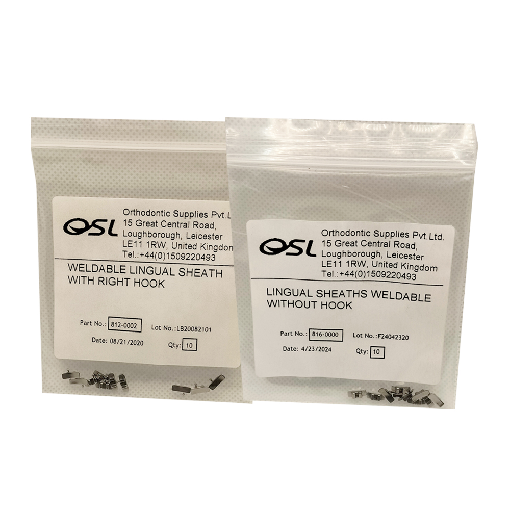 OSL Weldable Lingual Sheaths (Pack Of 10)