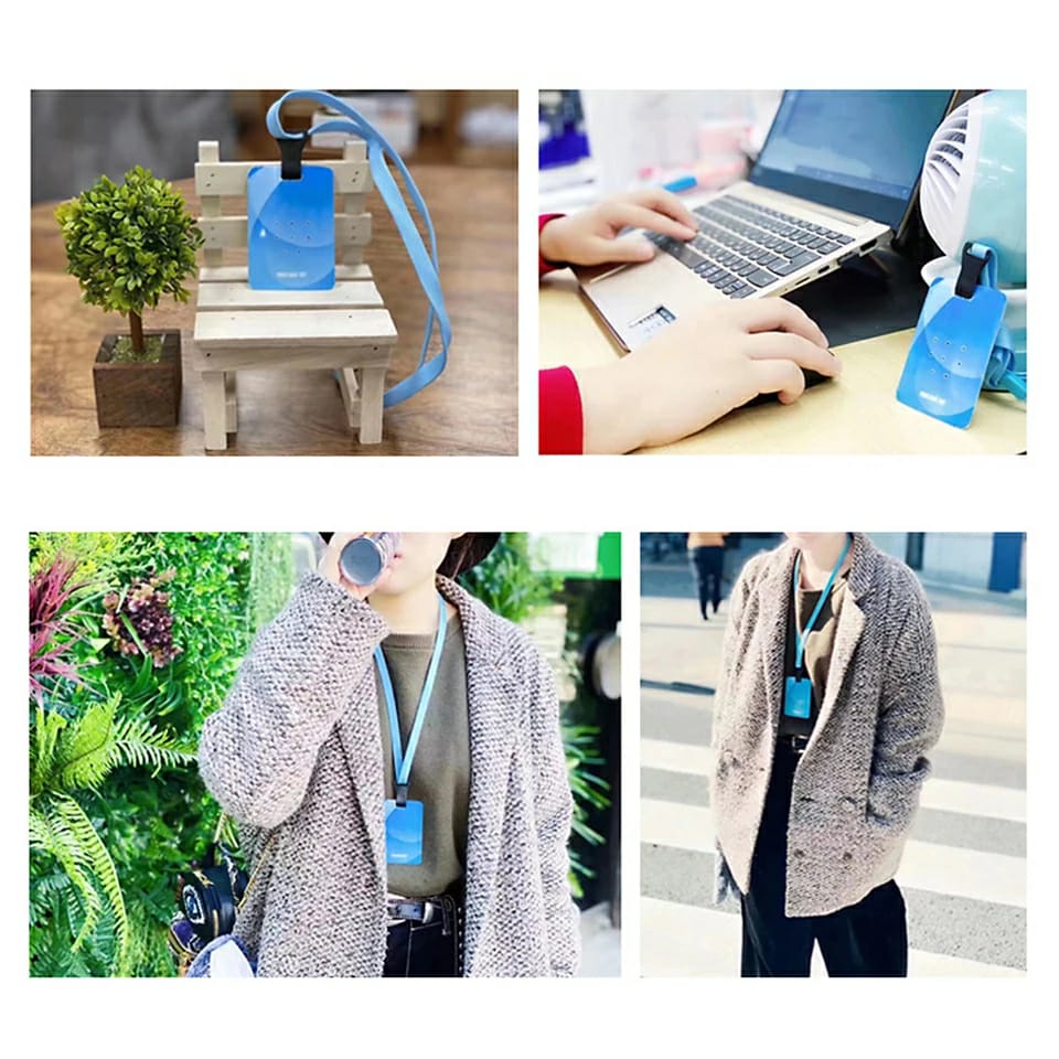 Portable Air Sterilization Card (Made In Japan) Pack Of 5