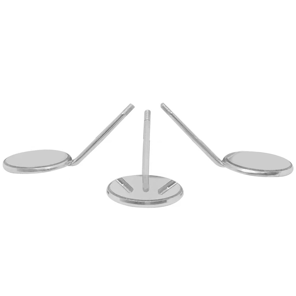 Waldent Rhodium Coated Mouth Mirror Tops (Pack of 1)