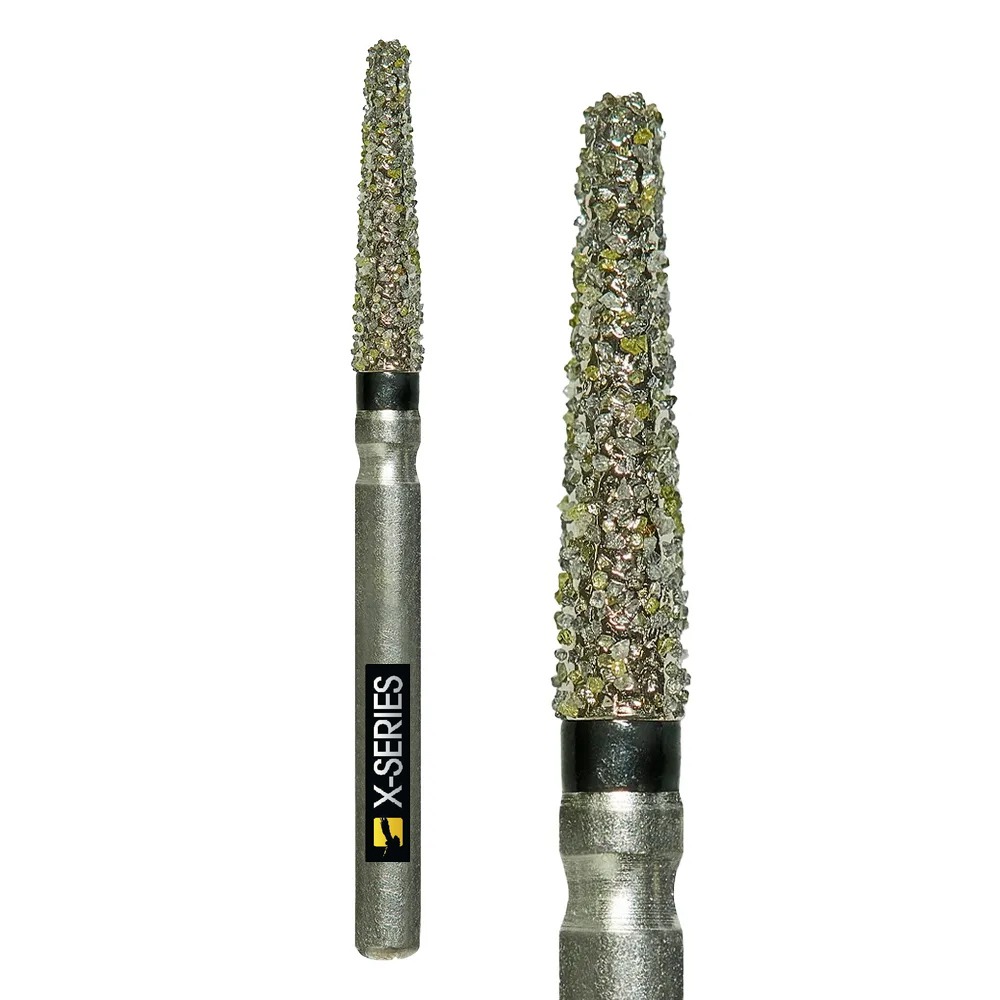 TriHawk Zirconia Cutting Bur FG - 198-018XC