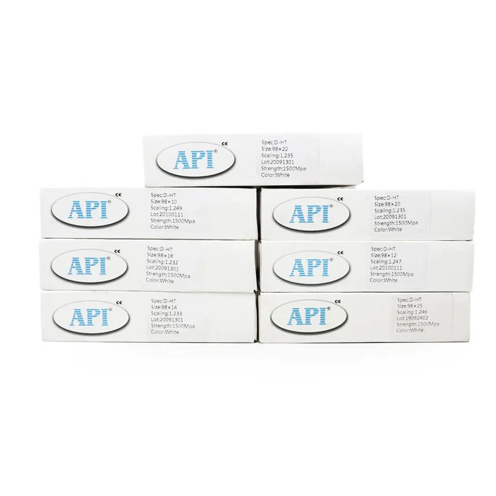 API Zirconia Dental Ceramics Blank White -  HT 12MM 