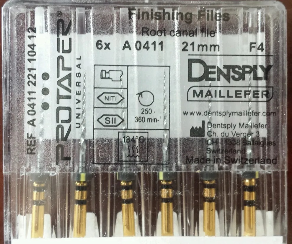 Dentsply Protaper Finishing File 4 (F4) 21Mm - Rotary