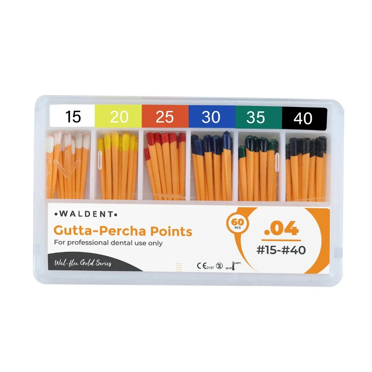 Waldent Gutta Percha Points 4%