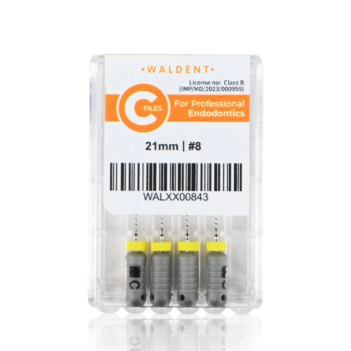 Waldent C Files 21mm ( Pack of 4 )