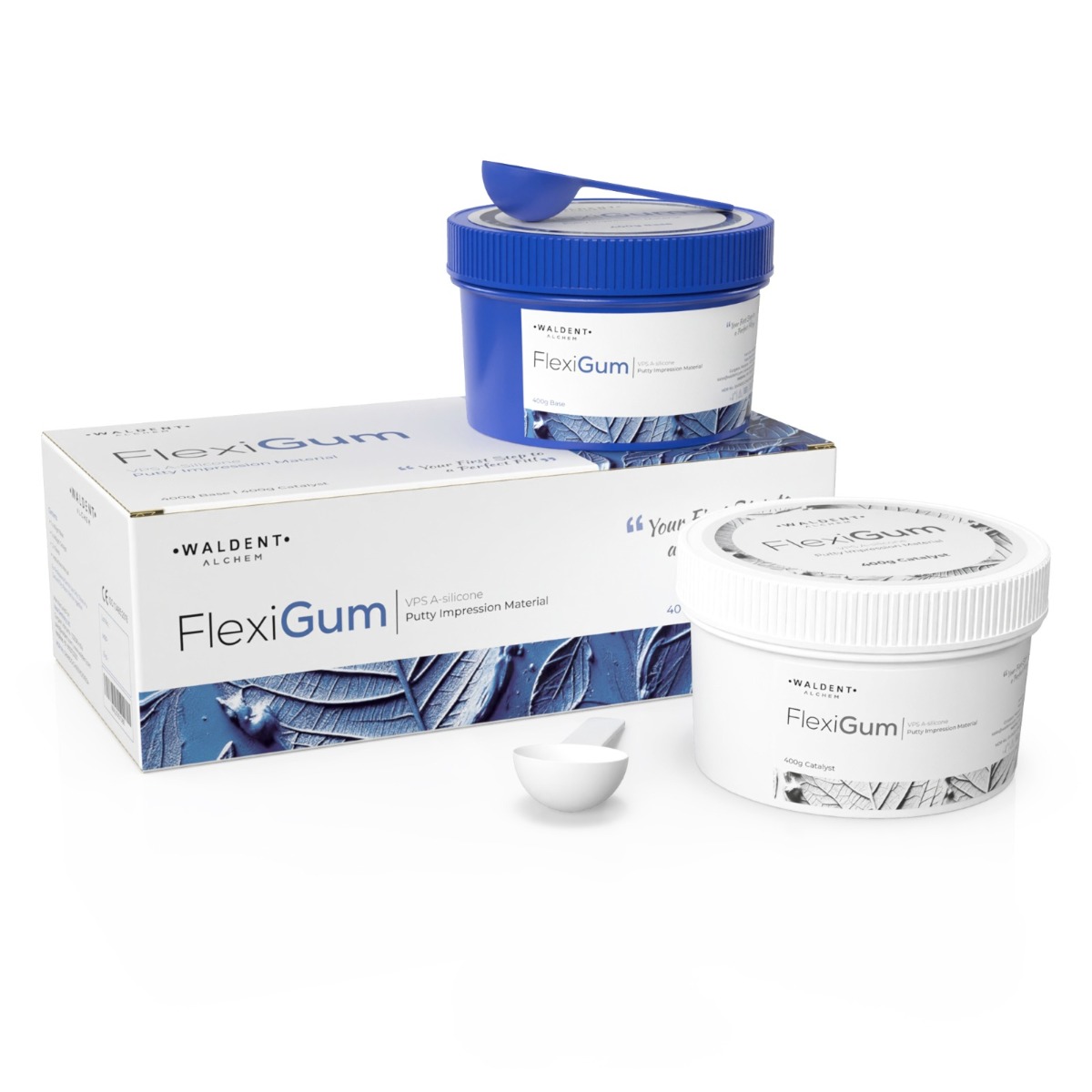 Waldent FlexiGum VPS A-Silicone Putty Impression Material    