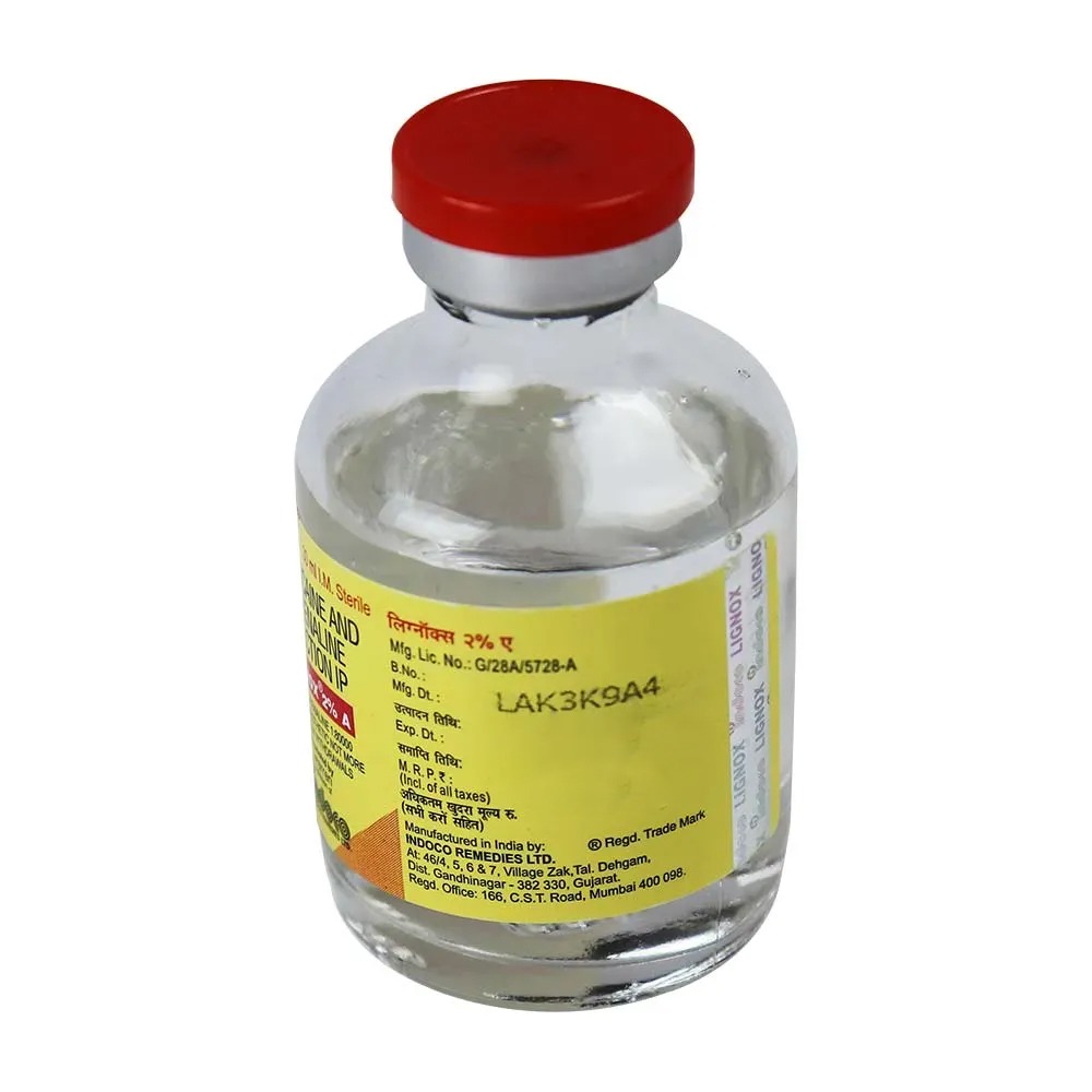 Indoco Warren Lignox Lignocaine 2% (Pack Of 10)