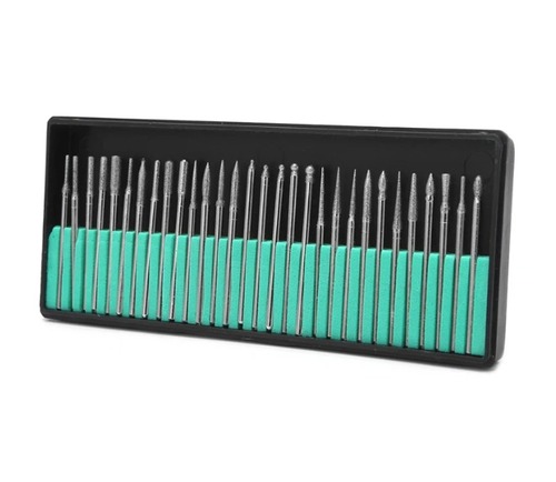 Jinguang Straight Handpiece Diamond Burs kit (30Pcs/Set) 