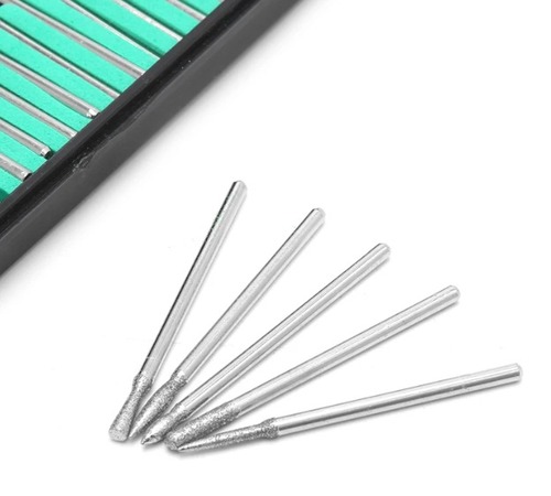 Jinguang Straight Handpiece Diamond Burs kit (30Pcs/Set) 