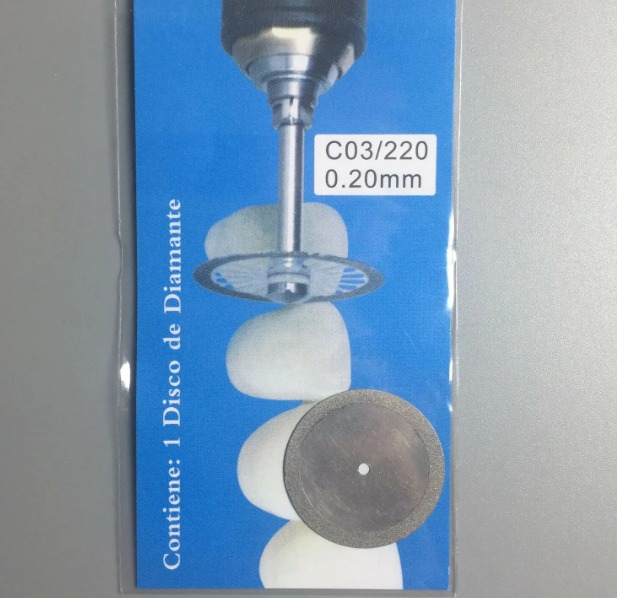 Jinguang Double Sided Diamond Discs C03 - 22mm (0.2mm Thickness)