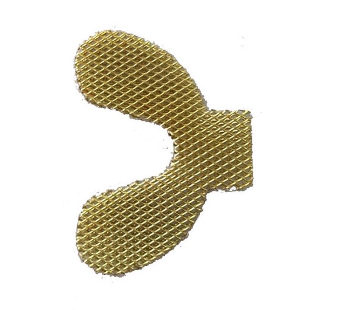 Jinguang Denture Reinforcement Mesh Lower - Golden