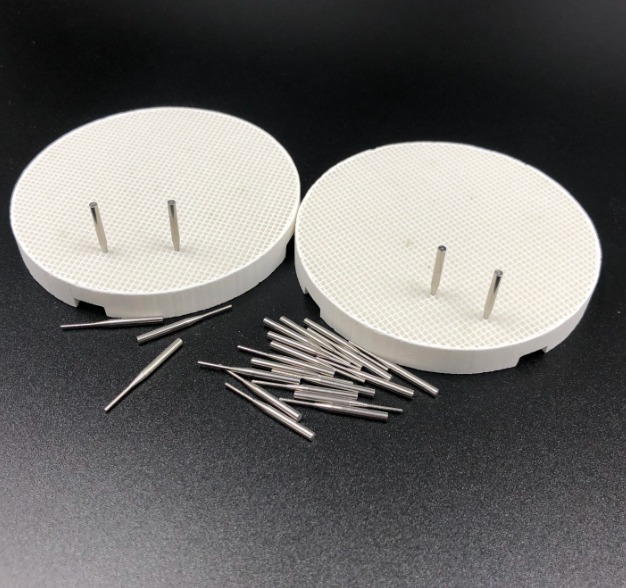 Jinguang Porcelain Furnance Honeycomb Firing Tray For Metal Pins - 80mm