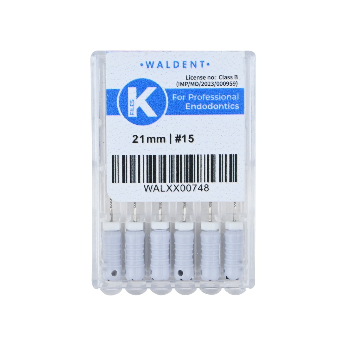 Waldent Professional K-File 21mm 