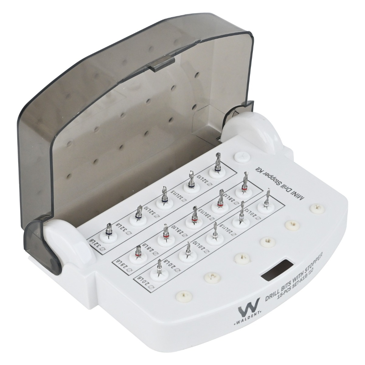 Waldent PrecisionPro Implant Drill Set 15-PCS (K19/10)