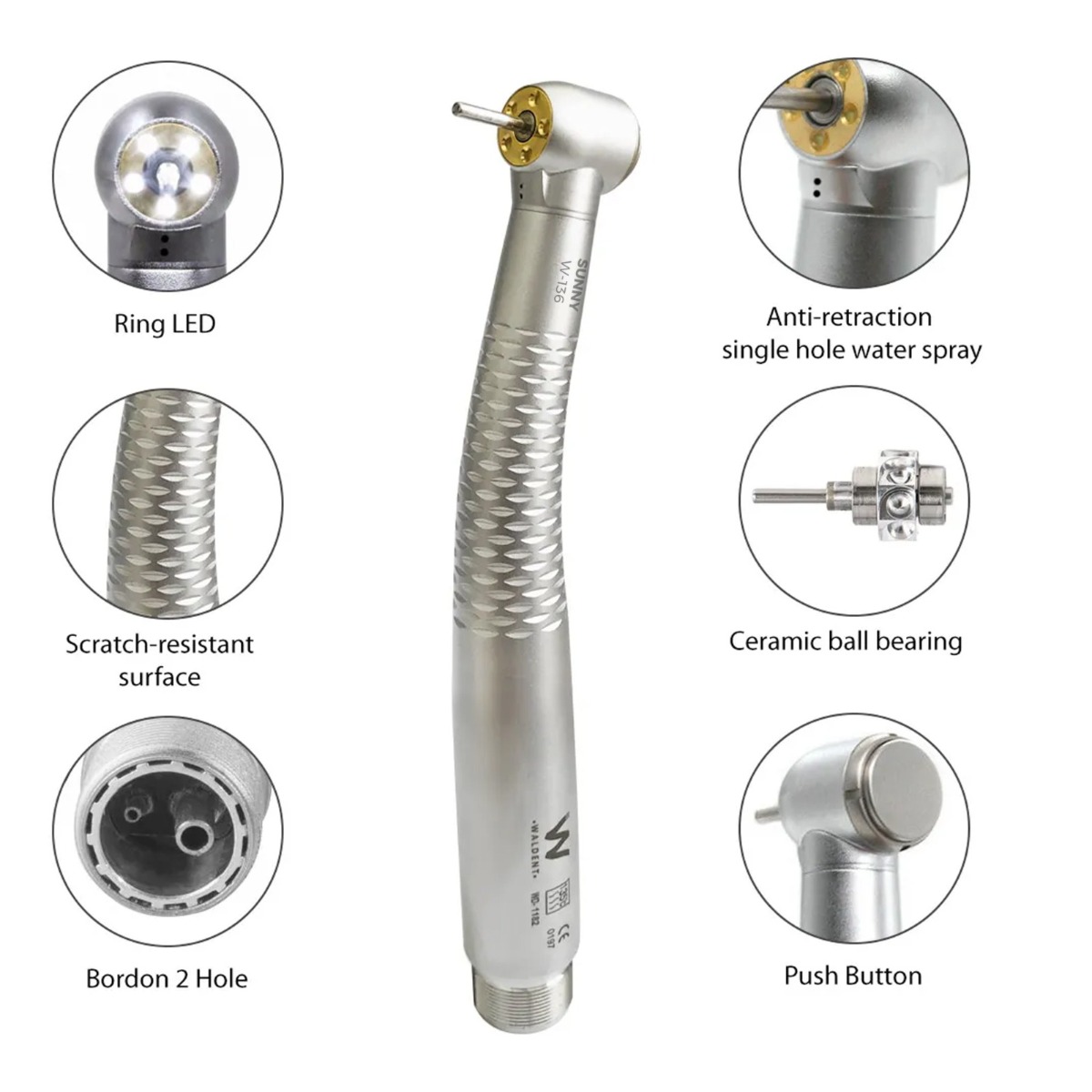 Waldent Sunny Airotor And Cartridge 