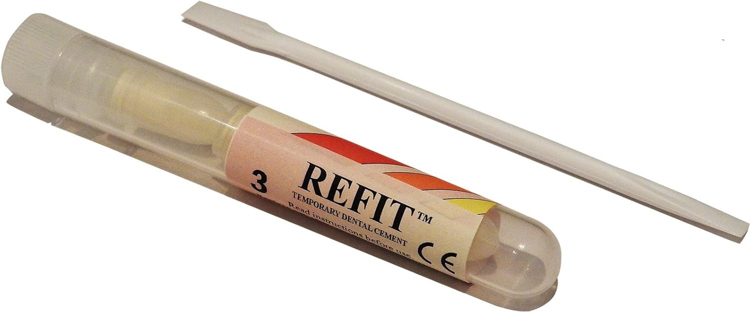 Dr Denti Refit Temporary Dental Cement (3 Capsules)