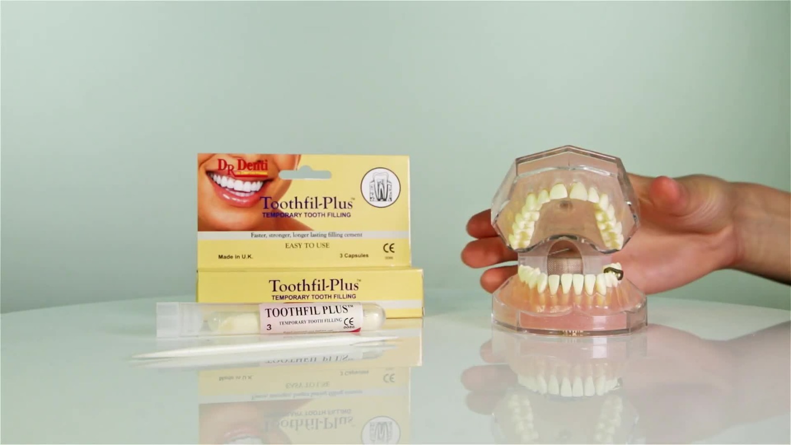 Dr Denti Toothfil-Plus Temporary Filling Material (3 Capsules)
