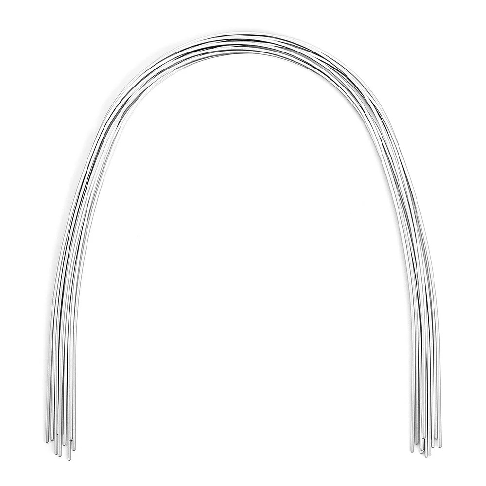 OSL Super Elastic NiTi Ovoid Form Archwires - Rectangular Lower 0.017 x 0.025 (Pack of 10)