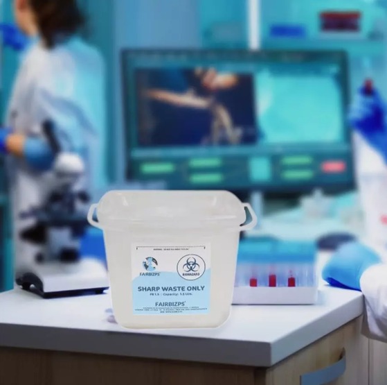Fairbizps Bio-Medical Sharps Container 
