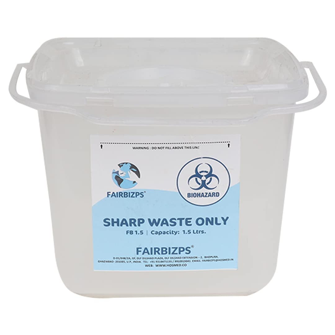 Fairbizps Bio-Medical Sharp Container - 1.5 L