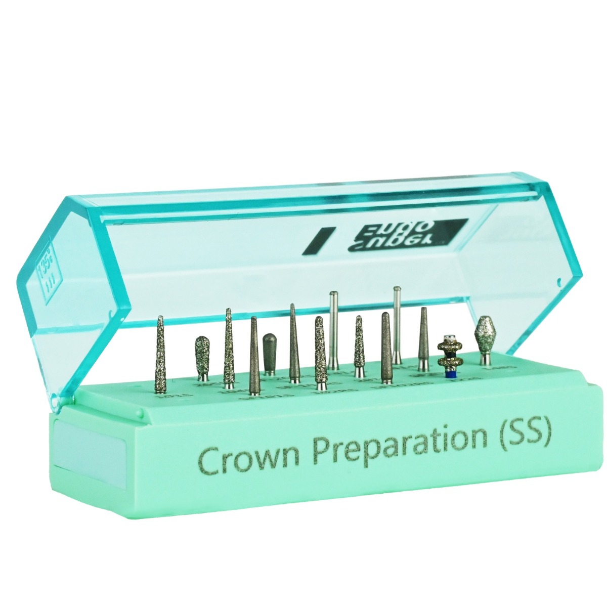 Superendo Crown Preparation Short Shank Diamond Bur Kit (For Paediatric Patient Only)