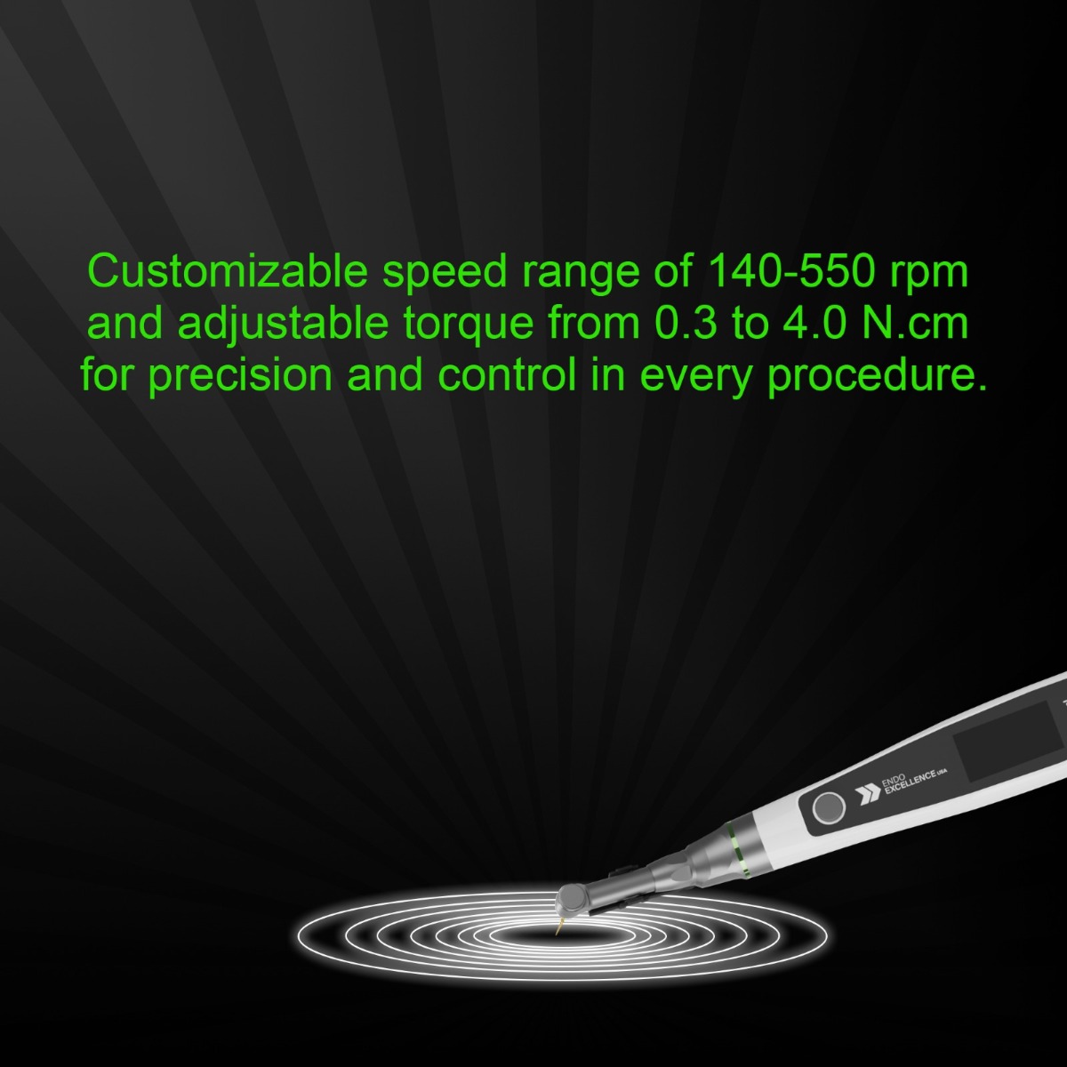 EndoExcellence Canal Commander Cordless LED Endomotor 