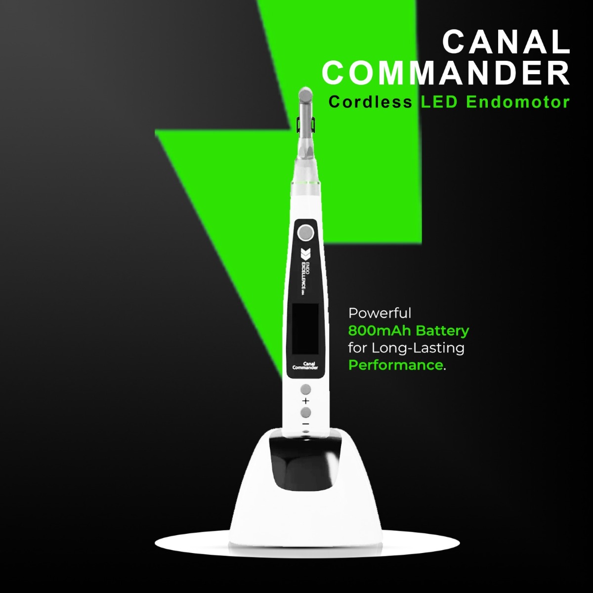 EndoExcellence Canal Commander Cordless LED Endomotor 