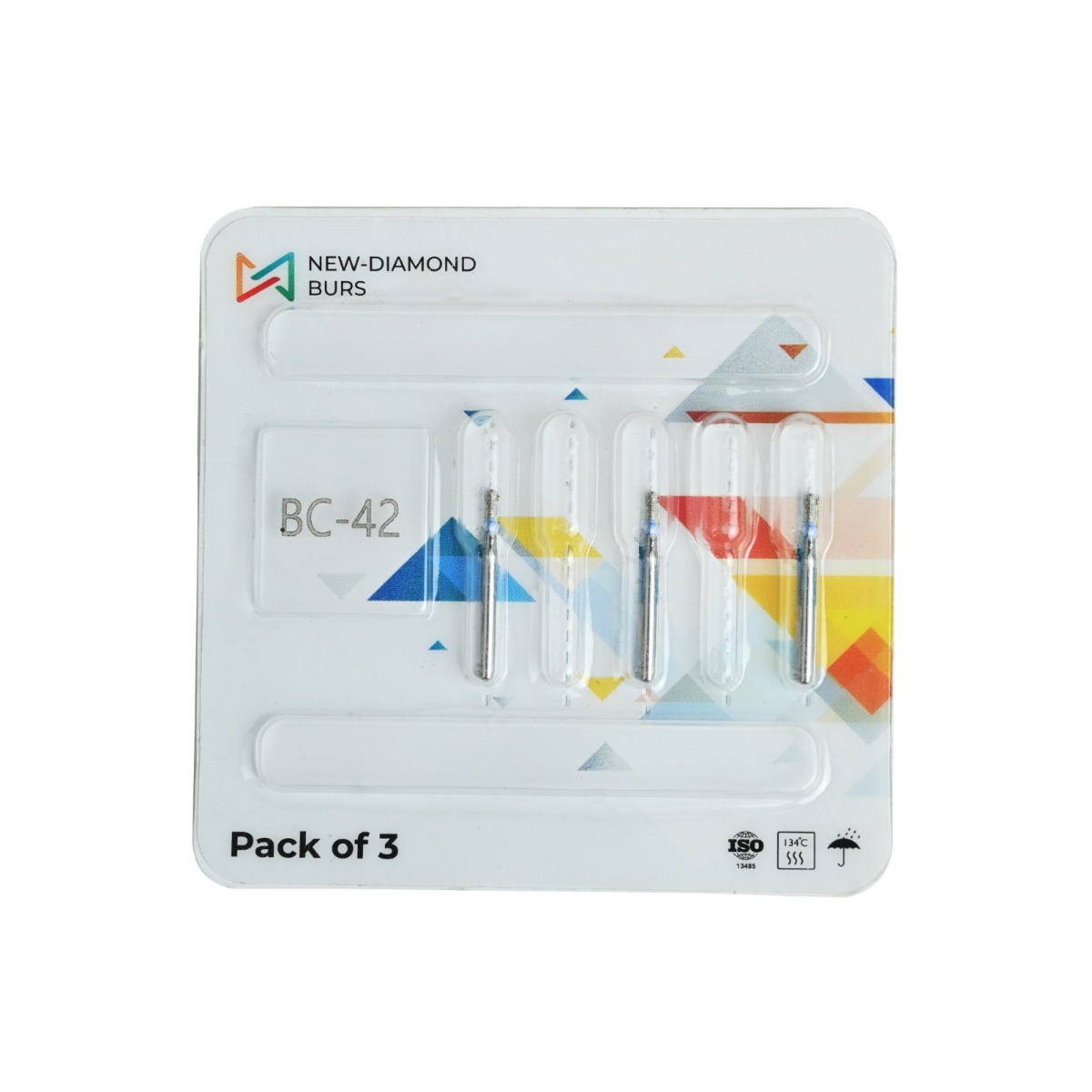 NewDiamond Ball Collar Diamond Bur -BC (Pack Of 3)