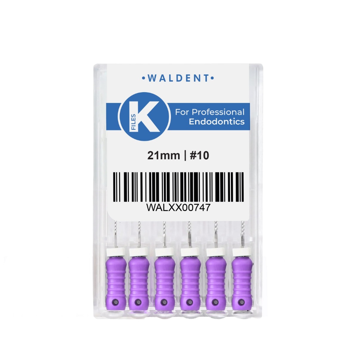 Waldent Professional K-File 21mm # 10