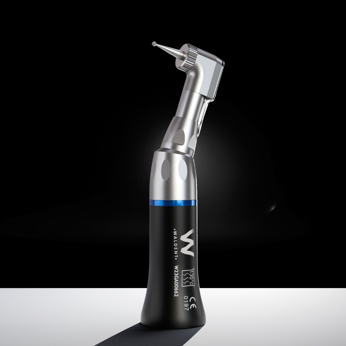 Waldent Contra-angle Handpiece Special Edition - Black (W-142)