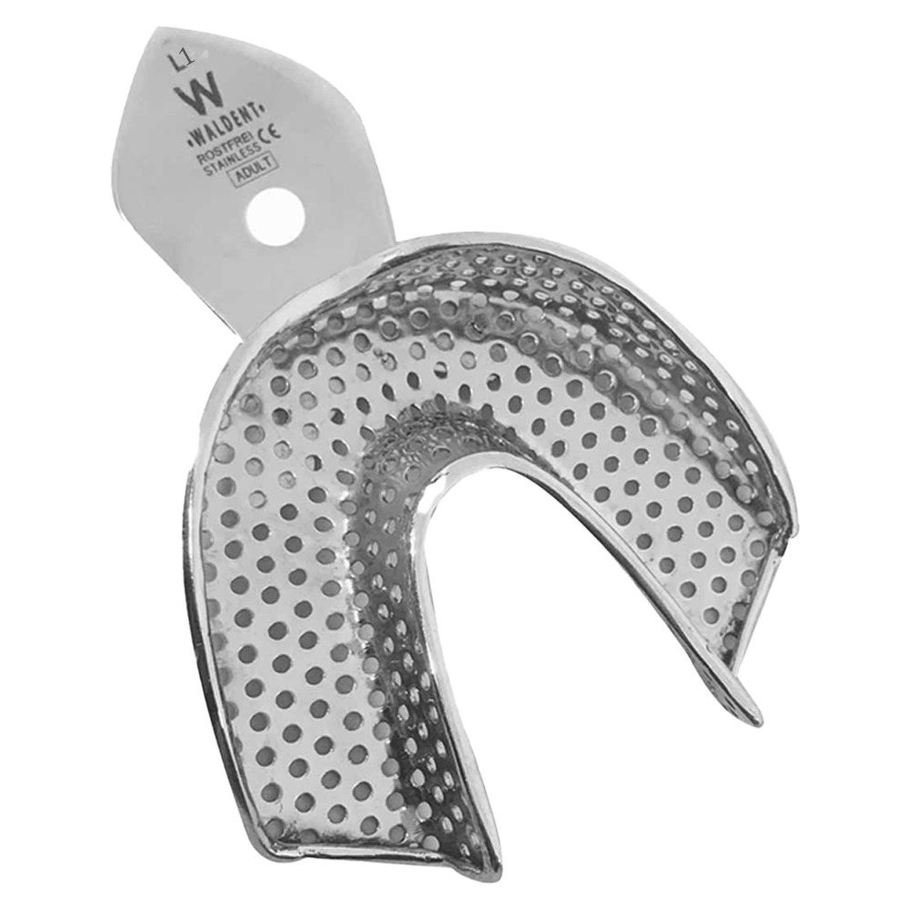 Waldent Rim-Lock Impression Trays Dentulous Perforated Lower Extra Large L1 (18/106)